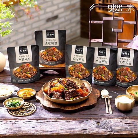 [백종원 본가]소갈비찜 500g x 7팩