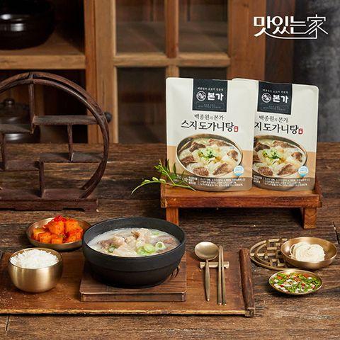 [백종원] 본가 스지 도가니탕 700g x 10팩