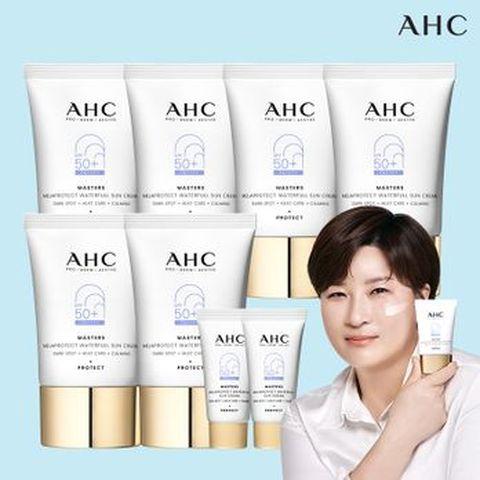 AHC 마스터즈 멜라프로텍트 워터풀 선크림 40mlX6+7mlX2