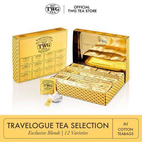 (유라픽) TWG Tea 트래블로그 티 셀렉션 (12종 84티백)